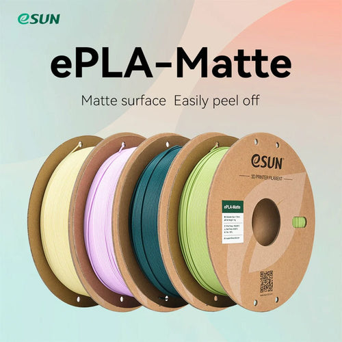 eSUN ePLA-Matte Filament, 1.75mm, 1000g, paper spool Milky White(1) - ePLA-Matte-P175MW1 - ESUN - ALTWAYLAB