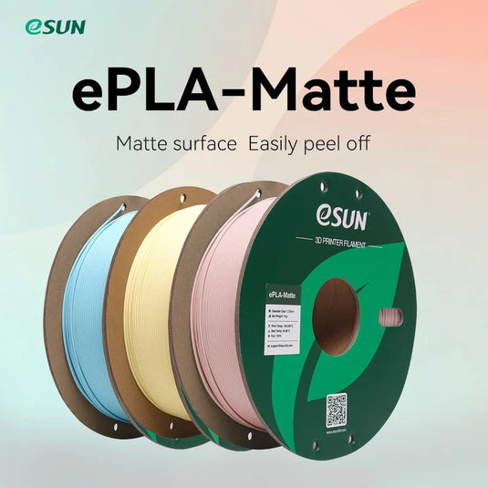 eSUN PLA-Matte Filament (Paper Spool) 1.75mm(1) - ePLA-Matte-P175MW1 - ESUN - ALTWAYLAB