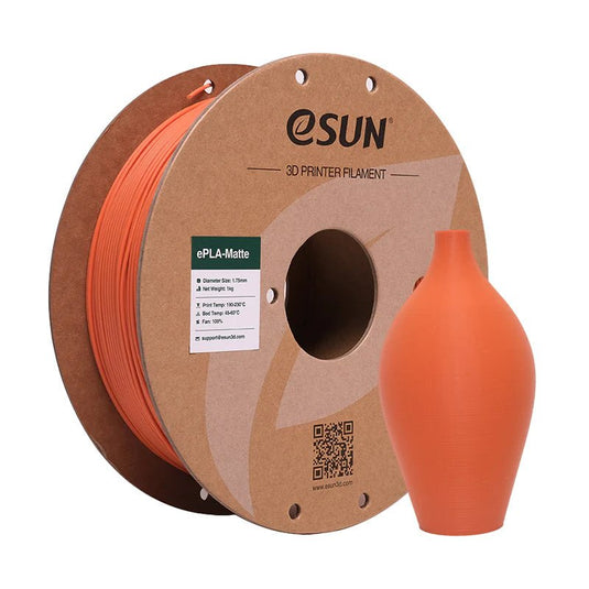 eSUN PLA-Matte Filament (Paper Spool) 1.75mm(2) - ePLA-Matte-P175T1 - ESUN - ALTWAYLAB