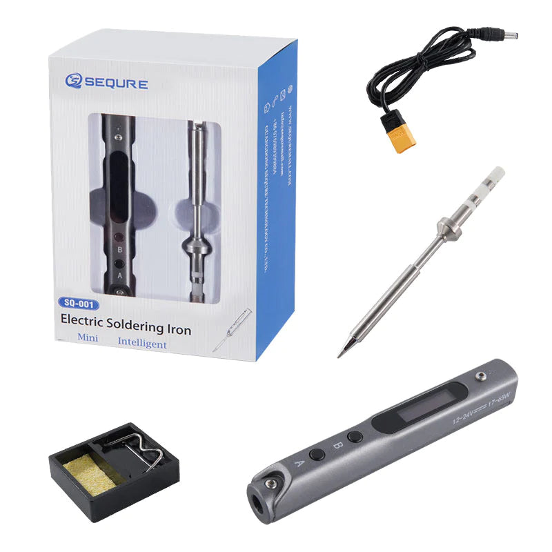 Load image into Gallery viewer, SEQURE SQ001 Portable Electric Soldering Iron Tech Grey(18) - LT001K0B2 - Sequre - ALTWAYLAB
