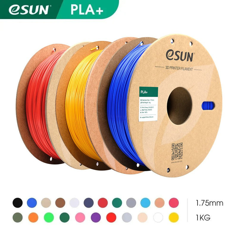 Load image into Gallery viewer, eSUN PLA+ Filament, 1.75mm, 1000g, paper spool 1.75mm(1) - PLA+P175B_2 - ESUN - ALTWAYLAB
