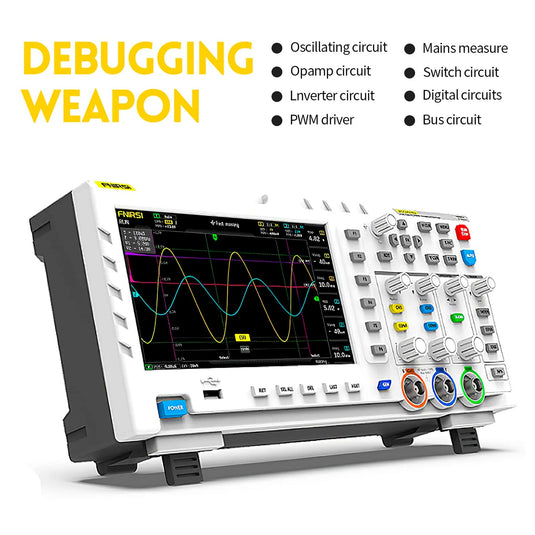 FNIRSI 1014D / FNIRSI 1013D Dual - Cnannel Digital Oscilloscopes FNIRSI 1013D Dual - Cnannel Digital Oscilloscope(10) - FN - 1013D - OSCP - FNIRSI - ALTWAYLAB