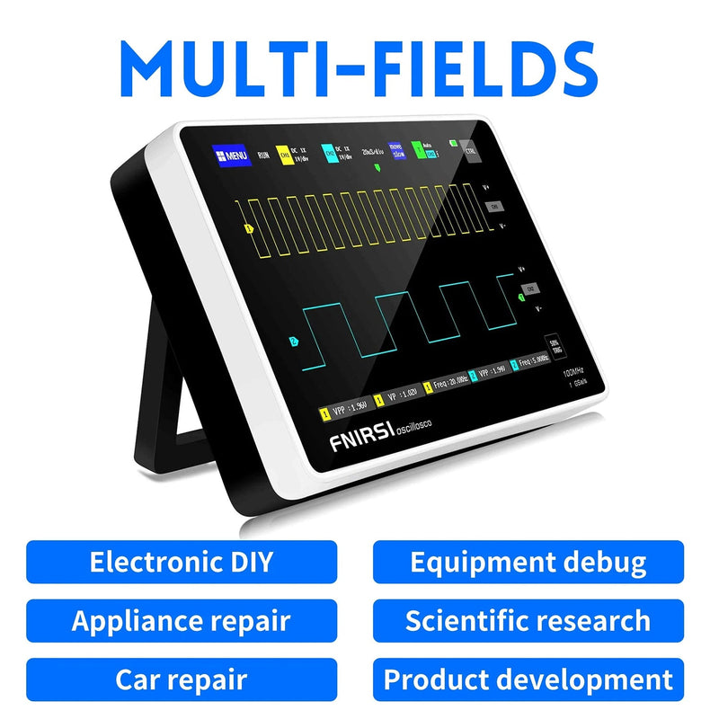 Load image into Gallery viewer, FNIRSI 1014D / FNIRSI 1013D Dual - Cnannel Digital Oscilloscopes FNIRSI 1013D Dual - Cnannel Digital Oscilloscope(7) - FN - 1013D - OSCP - FNIRSI - ALTWAYLAB
