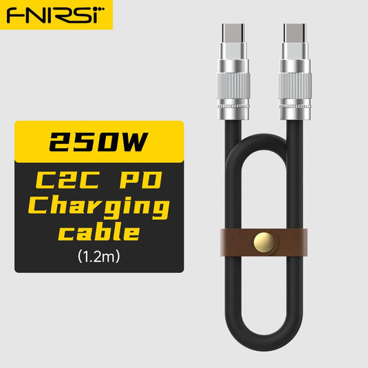 FNIRSI 250W C2C PD Charging Cable 1.2m (2) - FN - C2C - PD - CC - 1.2 - FNIRSI - ALTWAYLAB