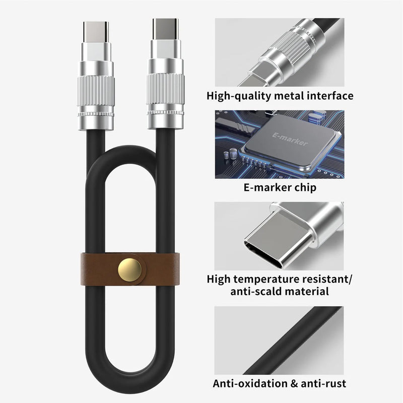 Load image into Gallery viewer, FNIRSI 250W C2C PD Charging Cable 1.2m (3) - FN - C2C - PD - CC - 1.2 - FNIRSI - ALTWAYLAB
