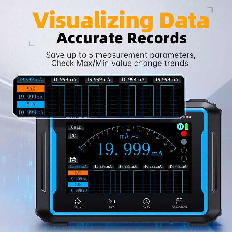 Load image into Gallery viewer, FNIRSI 2C53P 3 - in - 1 Dual Channel Tablet Oscilloscope Multimeter Function Generator (9) - FN - 2C53P - DCHTO - M - FG - FNIRSI - ALTWAYLAB
