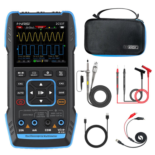 FNIRSI 2C53T Upgraded 3 - IN - 1 Oscilloscope Multimeter Signal Generator (8) - FN - 2C53T - OMSG - ST - FNIRSI - ALTWAYLAB