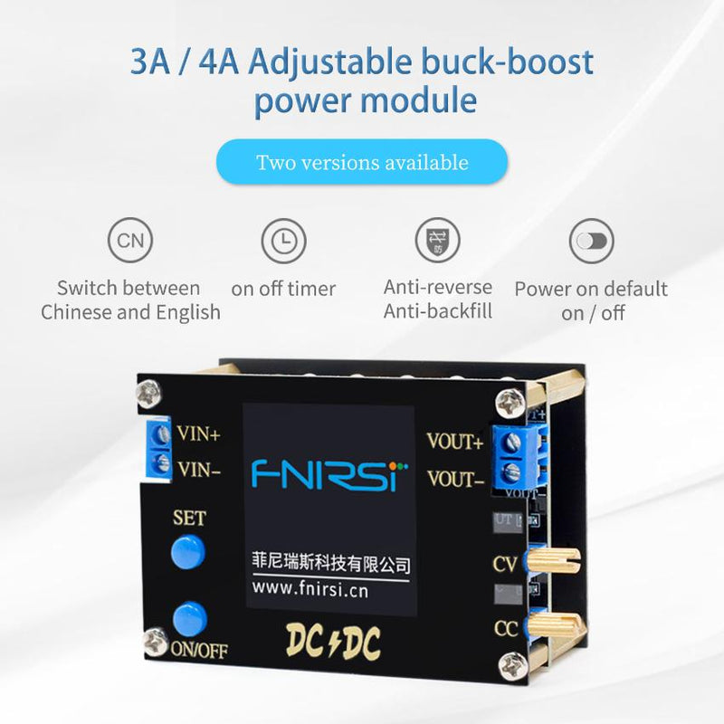 Load image into Gallery viewer, FNIRSI DC DC Automatic Boost/Buck Converter CC CV Power Module Power Module 3A 35W / Normal cooling(7) - FN - DCDC - ABBC - PM35 - Fnirsi - ALTWAYLAB
