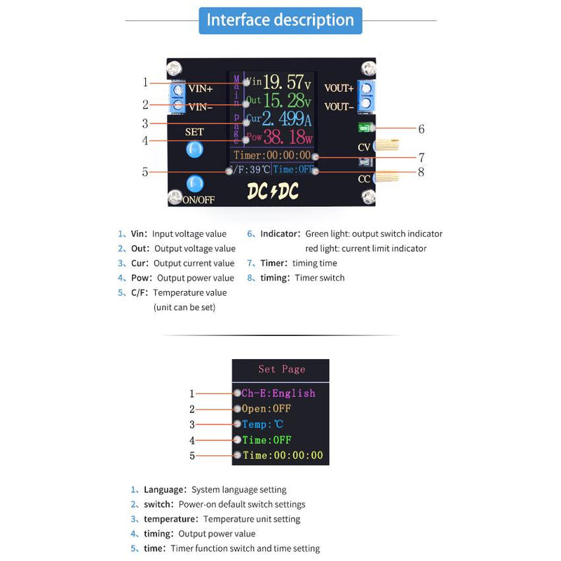 Load image into Gallery viewer, FNIRSI DC DC Automatic Boost/Buck Converter CC CV Power Module Power Module 4A 50W / Enhanced cooling(2) - FN - DCDC - ABBC - PM50 - Fnirsi - ALTWAYLAB
