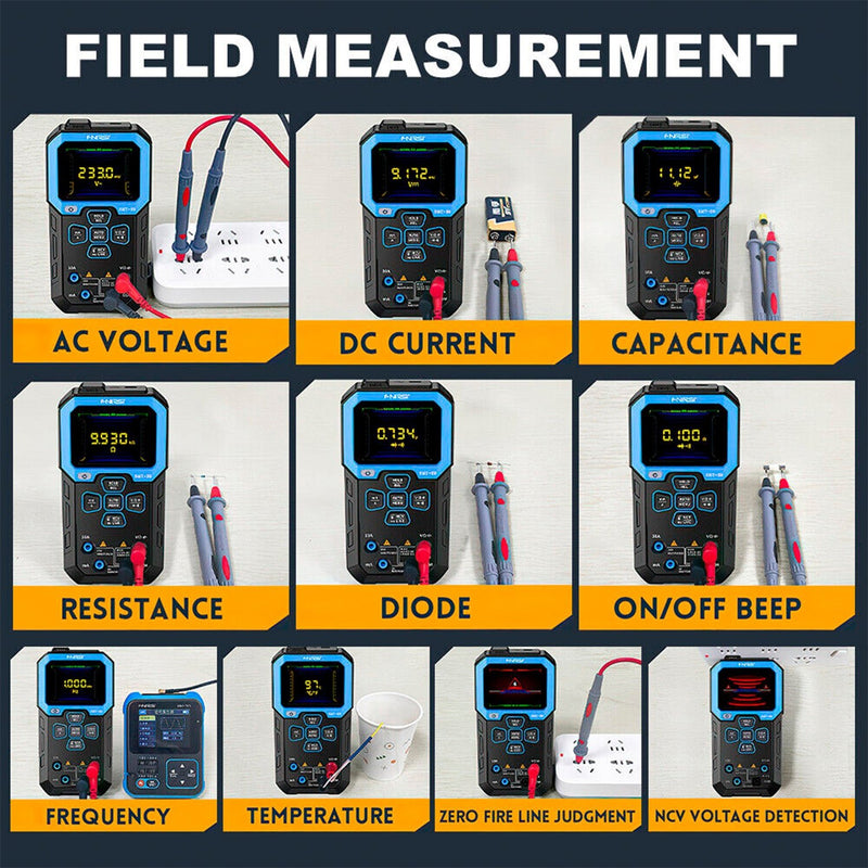 Load image into Gallery viewer, FNIRSI DMT - 99 Intelligent Color Screen Digital Multimeter (11) - FN - DMT - 99 - ICSDM - FNIRSI - ALTWAYLAB
