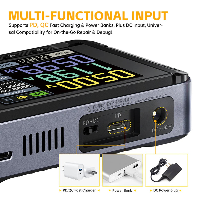 Load image into Gallery viewer, FNIRSI DPS - 150 Programmable Mini Portable DC Power Supply Standard(5) - FN - DPS150 - PDC - PS - FNIRSI - ALTWAYLAB
