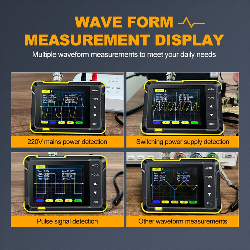 Load image into Gallery viewer, FNIRSI DSO - 152 2.8&quot; Mini Pocket Handheld Digital DSO Oscilloscope FNIRSI DSO - 152 / Standard(9) - SKU FN - DSO - 152 - MP - HDO - ST - FNIRSI - ALTWAYLAB
