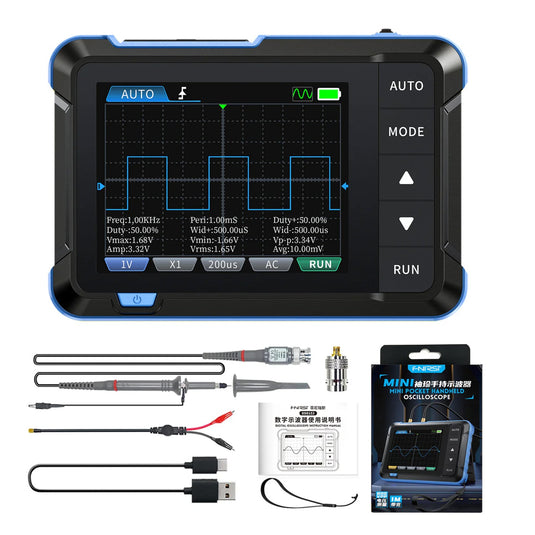 FNIRSI DSO - 153 2 - IN - 1 Mini Digital Oscilloscope Waveform Generator FNIRSI DSO - 153 / Option / with P6100 probe(13) - FN - DSO - 153 - MDO - OP - FNIRSI - ALTWAYLAB