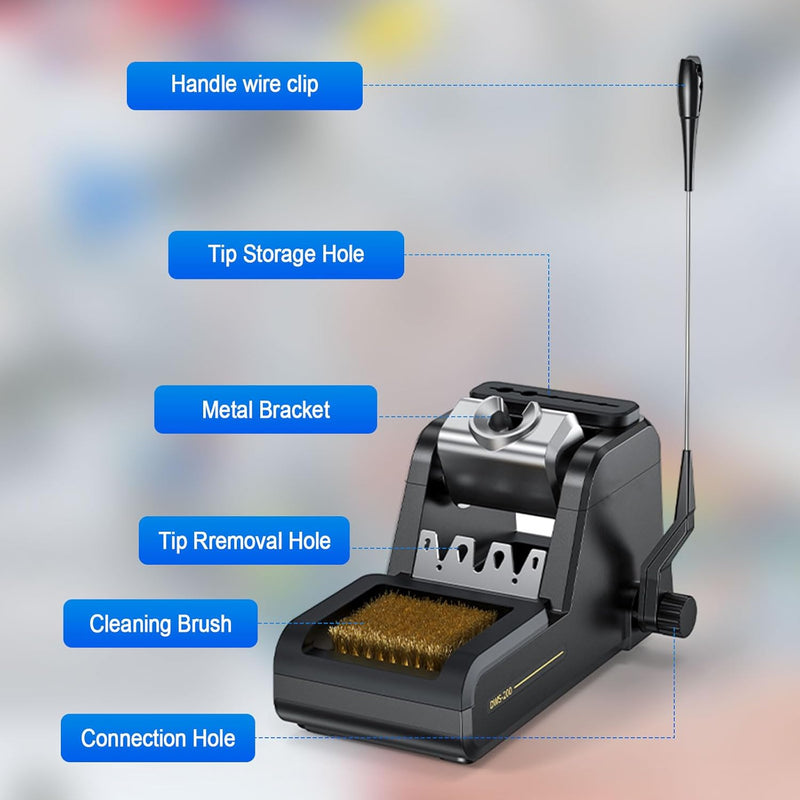 Load image into Gallery viewer, FNIRSI DWS - 200 200W Power Repair Heating Soldering Iron Station DWS - 200 F245 - B Tip(10) - FN - DWS200 - F245 - B - Tip - FNIRSI - ALTWAYLAB
