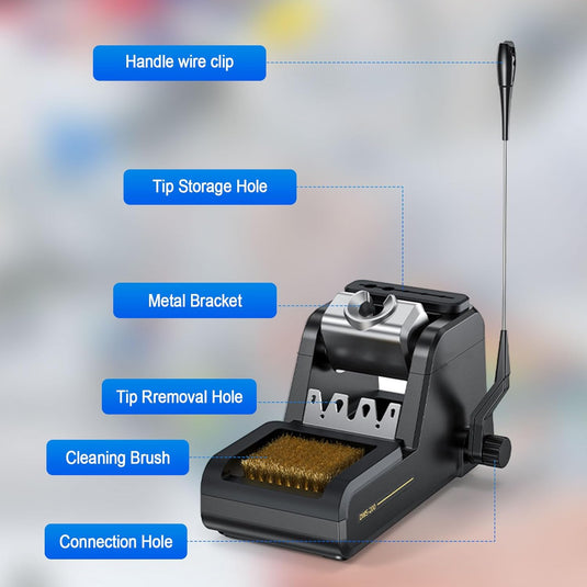 FNIRSI DWS - 200 200W Power Repair Heating Soldering Iron Station DWS - 200 F245 - B Tip(10) - FN - DWS200 - F245 - B - Tip - FNIRSI - ALTWAYLAB