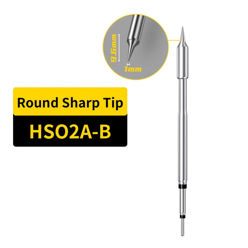 Load image into Gallery viewer, FNIRSI HS - 02 Soldering Iron Tips HS02A - B(6) - FN - HS02A - B - SIT - FNIRSI - ALTWAYLAB
