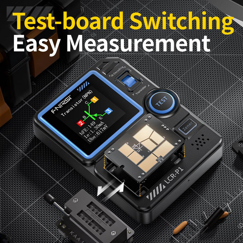 Load image into Gallery viewer, FNIRSI LCR - P1 Multifunction Transistor Capacitor Tester (7) - FN - LCR - P1 - MTCT - FNIRSI - ALTWAYLAB
