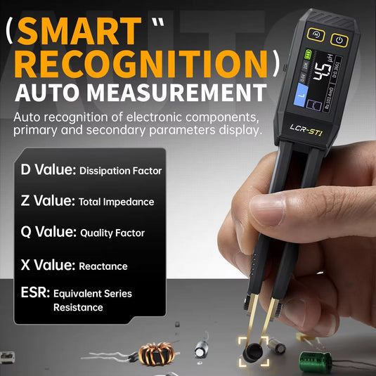 FNIRSI LCR - ST1 Mini Smart Tweezer (2) - FN - LCR - ST1 - MST - BS - FNIRSI - ALTWAYLAB