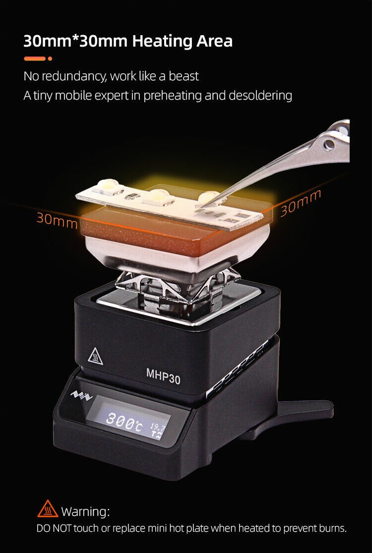 Load image into Gallery viewer, MINIWARE MHP30 Mini Hot Plate Preheater (9) - MNWMHP30HP - PRH - Miniware - ALTWAYLAB
