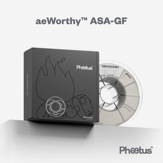 Phaetus aeWorthy ASA - GF Filament, 1.75mm, 1000g 1.75mm(1) - PH - ASA - 175GBLACK - Phaetus - ALTWAYLAB