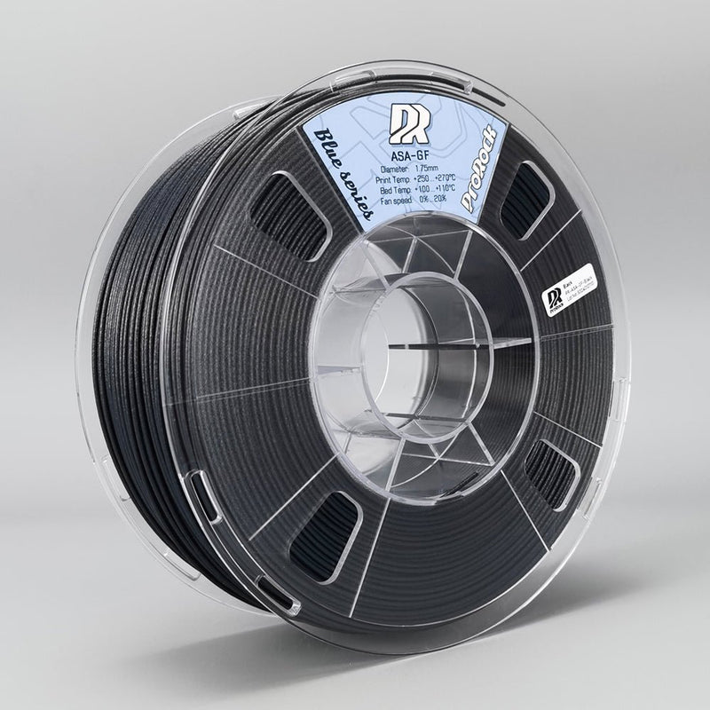 Load image into Gallery viewer, ProRock ASA - GF Filament, 1.75mm, 1000g Black(3) - PR - ASA - GF - BLACK - ProRock - ALTWAYLAB
