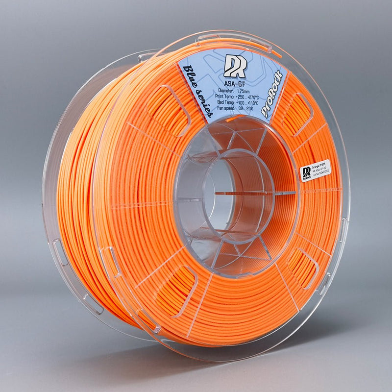 Load image into Gallery viewer, ProRock ASA - GF Filament, 1.75mm, 1000g Orange(8) - PR - ASA - GF - OG - ProRock - ALTWAYLAB
