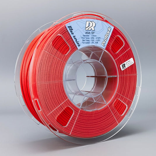ProRock ASA - GF Filament, 1.75mm, 1000g Red(10) - PR - ASA - GF - R - ProRock - ALTWAYLAB