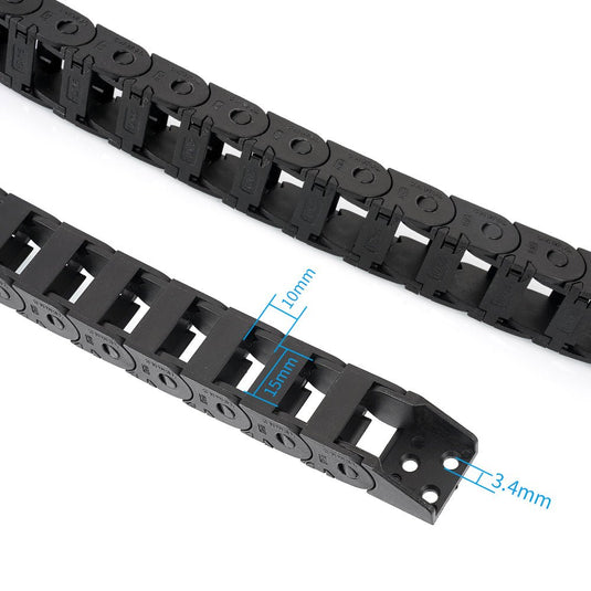 1 Meter Drag Chain Cable Carrier 10*10mm(3) - B0775 - Kingroon - ALTWAYLAB
