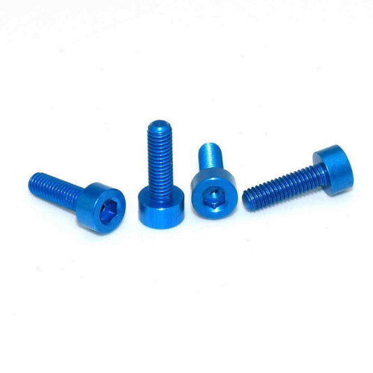 7075 Aluminium Alloy Cup Head Hex Socket Screws Model Hexagon Bolts M3x6/8/10mm Light Blue(6) - LR-CH-7075-M3x6-LBU - ProRock - ALTWAYLAB