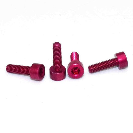 7075 Aluminium Alloy Cup Head Hex Socket Screws Model Hexagon Bolts M3x6/8/10mm Pink(8) - LR-CH-7075-M3x6-PNK - ProRock - ALTWAYLAB