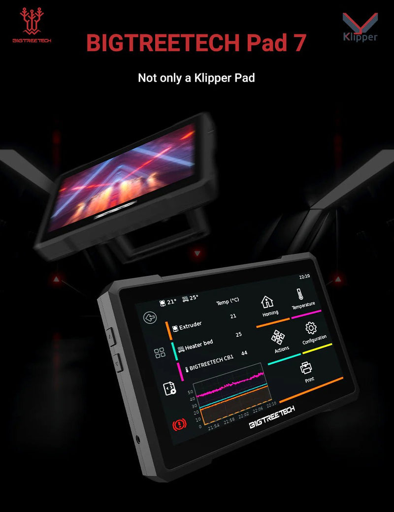 Load image into Gallery viewer, BIGTREETECH Pad 7 With Pre-Installed CB1 Core Board For Running Klipper Pad 7 (built-in CB1)(2) - 1040000041 - BIGTREETECH - ALTWAYLAB
