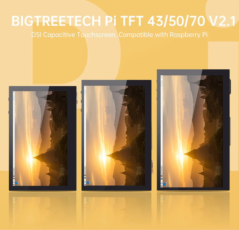 Load image into Gallery viewer, BIGTREETECH PI TFT43 / TFT50 / TFT70 V2.1 Touch Screen For Raspberry Pi BIGTREETECH PITFT50 v2.1(1) - 1040000043 - BIGTREETECH - ALTWAYLAB
