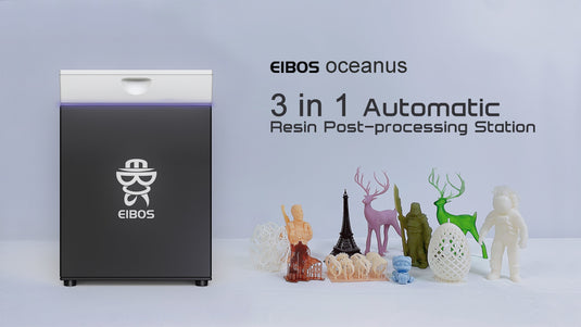 EIBOS Oceanus: 3 in 1 automatic resin post-processing system (3) - OCUS - EIBOS - ALTWAYLAB