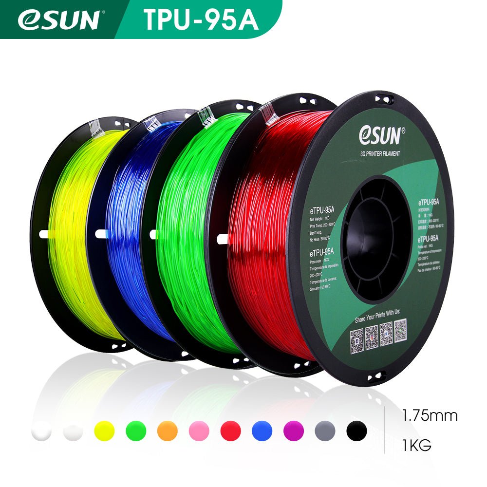eTPU-95A Rainbow 1.75 mm / 1000 g