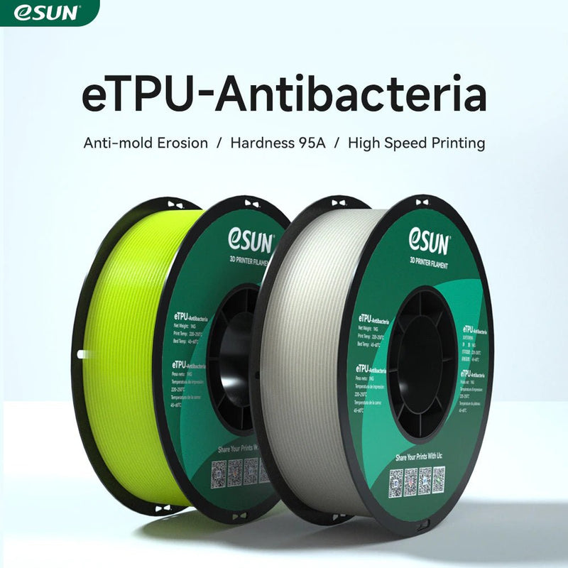 Load image into Gallery viewer, eSUN TPU-Antibacteria Filament 1.75mm(1) - eTPU-Antibacteria175FY1 - ESUN - ALTWAYLAB
