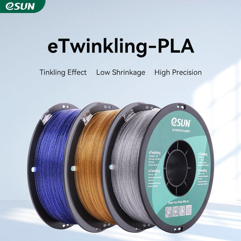 Load image into Gallery viewer, eSUN PLA Twinkling Filament 1.75mm(1) - eTwinkling175U1 - ESUN - ALTWAYLAB
