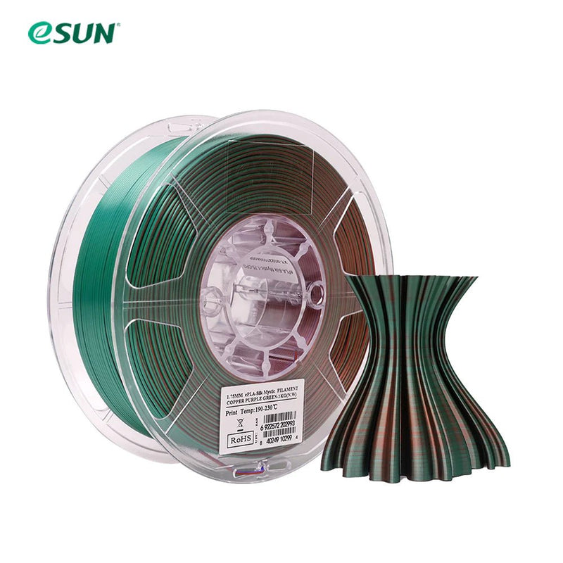 Load image into Gallery viewer, eSUN PLA-SilkMystic Filament Copper Purple Green(3) - 6922572202993 - ESUN - ALTWAYLAB
