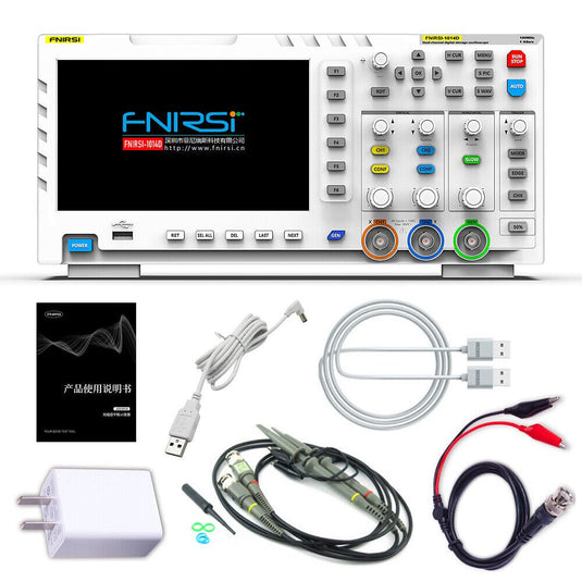 FNIRSI-1014D/ FNIRSI-1013D 7" TFT LCD 100MHz* 2 1GSa/S Oscilloscope 2 Channels 1014D(5) - FN-1014D-OSCP - Fnirsi - ALTWAYLAB
