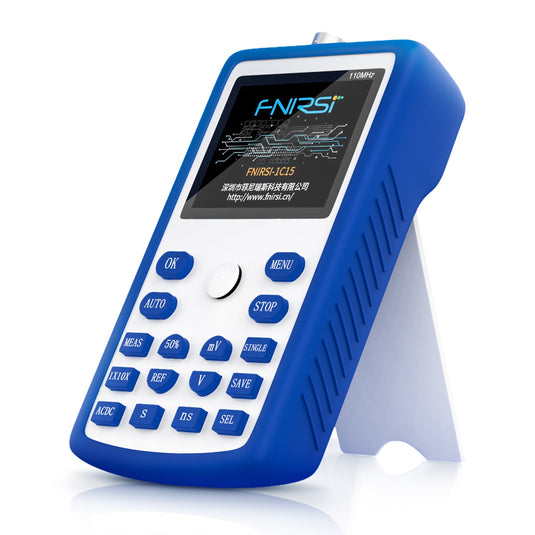 FNIRSI-1C15 Handheld Mini Portable Digital Oscilloscope 110M Bandwidth 500MSps Sampling Rate (2) - FN-1C15-OSCP - Fnirsi - ALTWAYLAB