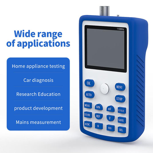 FNIRSI-1C15 Handheld Mini Portable Digital Oscilloscope 110M Bandwidth 500MSps Sampling Rate (5) - FN-1C15-OSCP - Fnirsi - ALTWAYLAB