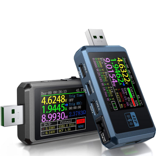 FNIRSI-FNB48P USB Battery Tester Voltmeter Ammeter TYPE-C Fast Charge Detection Trigger Without Bluetooth(1) - FN-FNB48P-USB-TSTR-NBT - Fnirsi - ALTWAYLAB