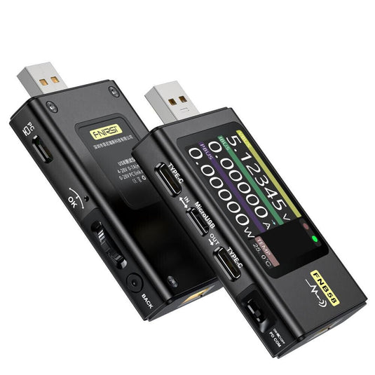FNIRSI-FNB58 USB Tester Voltmeter Ammeter TYPE-C Fast Charge Detection Trigger Capacity Measurement Without Bluetooth(9) - FN-FNB58-USB-TSTR-NBT - Fnirsi - ALTWAYLAB