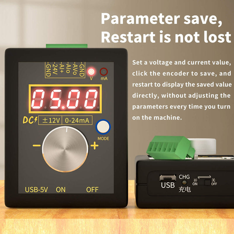 Load image into Gallery viewer, FNIRSI SG-002 Digital 4-20mA 0-10V Voltage Signal Generator 0-20mA Current Transmitter Without Battery(3) - FN-SG-002-SGL-GNTR-NB - Fnirsi - ALTWAYLAB
