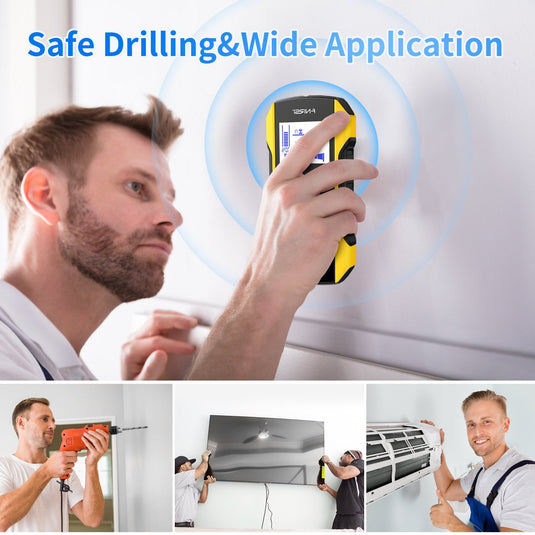 FNIRSI WD-01 Metal Detector Wall Scanner with Newly Designed Positioning Hole for AC Live (3) - FN-WD-01-SCR - Fnirsi - ALTWAYLAB