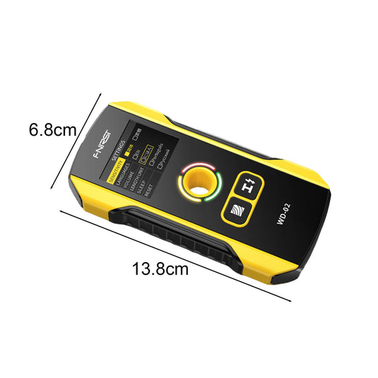 FNIRSI WD-02 Wall Detector Stud Finder New Design Positioning Hole TFT Display AC Cable Wires Metal (9) - FN-WD-02-SCR - Fnirsi - ALTWAYLAB
