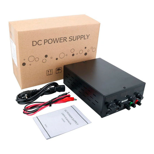 GVDA USB DC Regulated Switching Power Supply Adjustable SPS-H305 / SPS-H605 / SPS-H3010 DC Power Supply SPS-H305(10) - GVDA-LAB-ADJ-DC-RSPS-H305-BK-EU - GVDA Technology - ALTWAYLAB