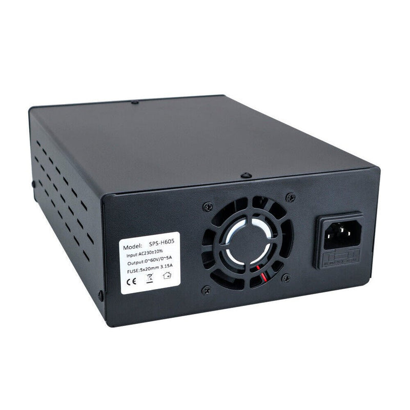 Load image into Gallery viewer, GVDA USB DC Regulated Switching Power Supply Adjustable SPS-H305 / SPS-H605 / SPS-H3010 DC Power Supply SPS-H305(4) - GVDA-LAB-ADJ-DC-RSPS-H305-BK-EU - GVDA Technology - ALTWAYLAB
