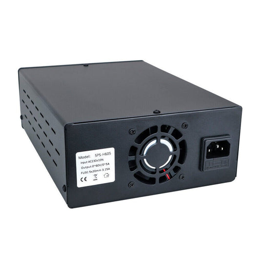 GVDA USB DC Regulated Switching Power Supply Adjustable SPS-H305 / SPS-H605 / SPS-H3010 DC Power Supply SPS-H305(4) - GVDA-LAB-ADJ-DC-RSPS-H305-BK-EU - GVDA Technology - ALTWAYLAB