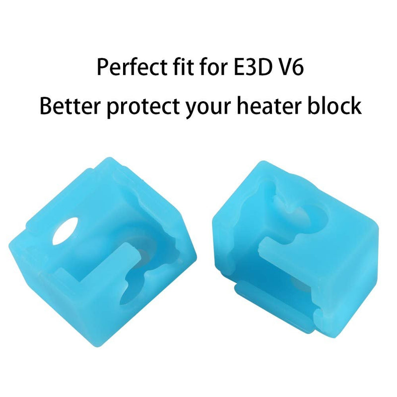 Load image into Gallery viewer, Heating Block Silicone Socks for E3D V5 / E3D V6 / MK8 / E3D volcano for E3D V6 Heating Block(5) - B0888 - Kingroon - ALTWAYLAB
