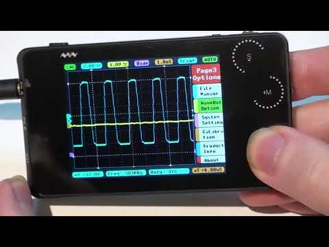 Load and play video in Gallery viewer, DS212 Mini Oscilloscope
